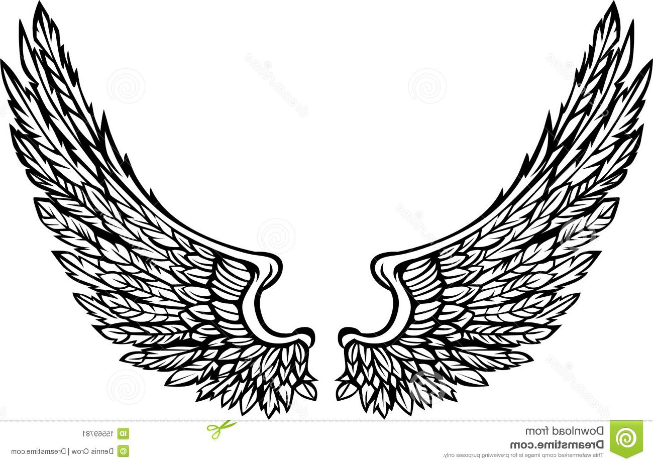 Eagle wings clipart.