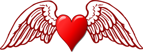 Free Wings Heart Cliparts, Download Free Clip Art, Free Clip