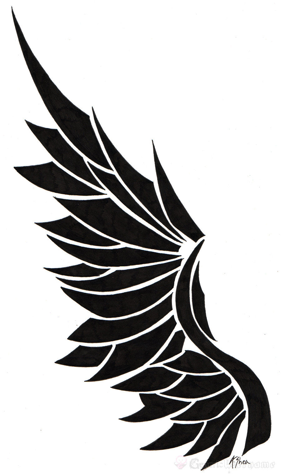 Free Angel Wing Logo, Download Free Clip Art, Free Clip Art