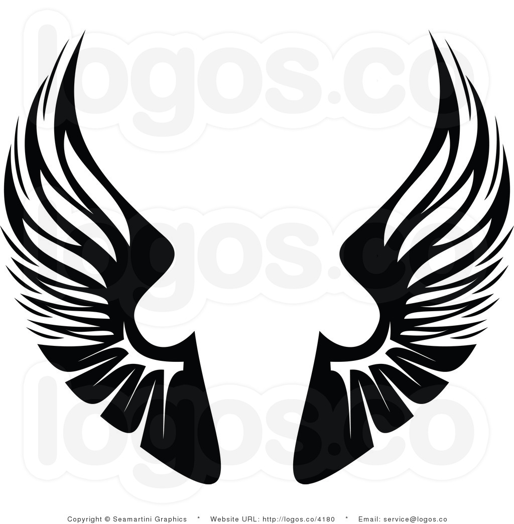 clipart wing logo design