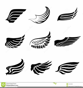 Eagle wings clipart.