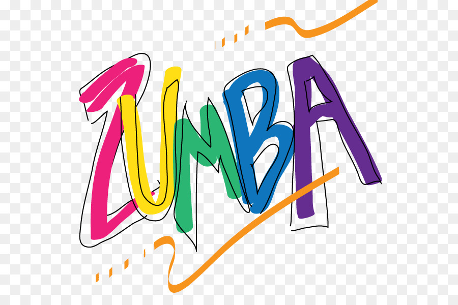 Zumba logo clipart.