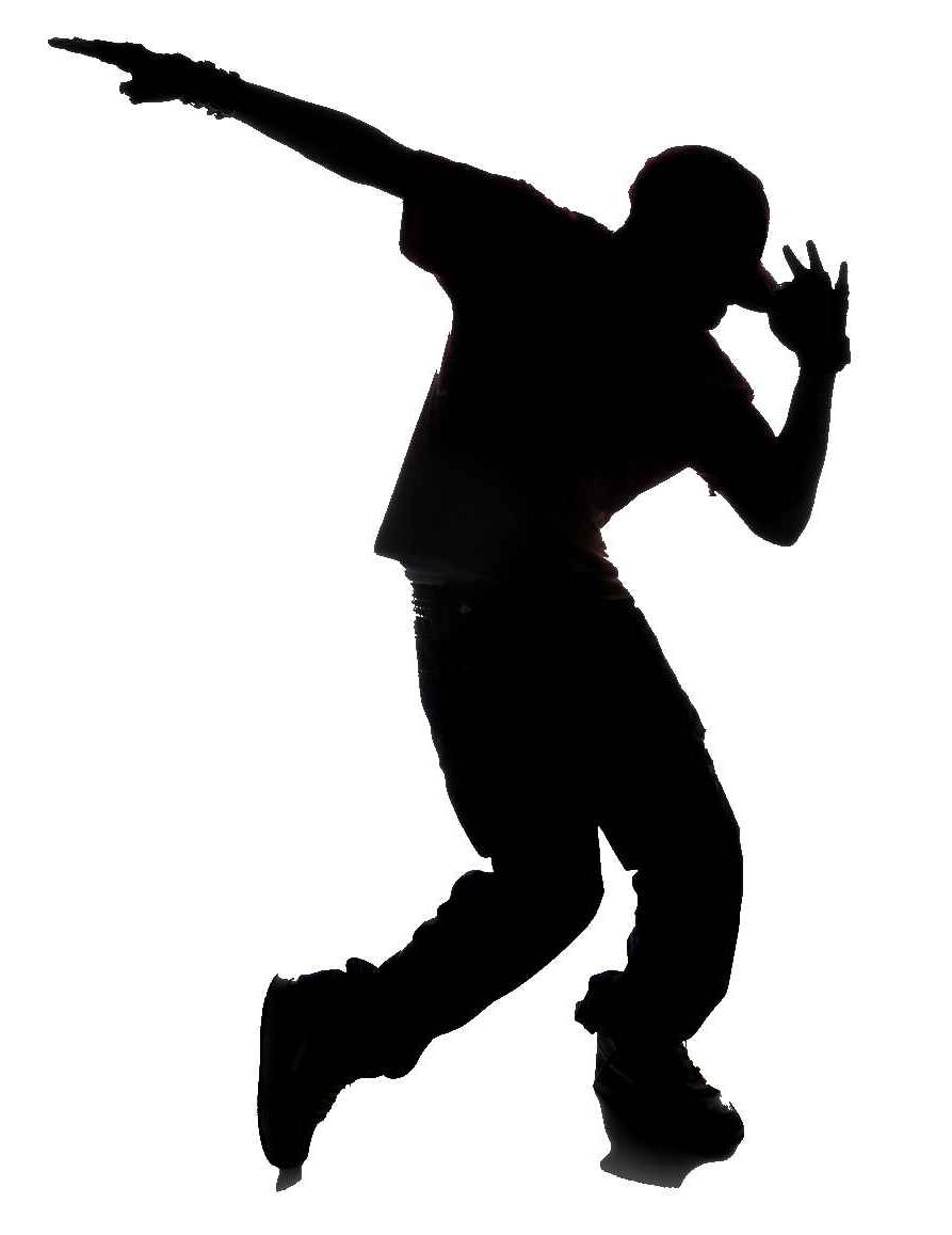 Zumba dancer clipart hip hop silhouette library jpg