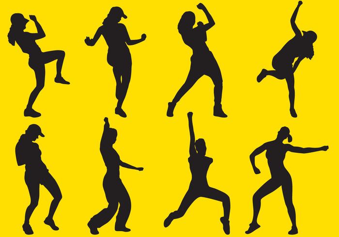 Zumba silhouettes download.