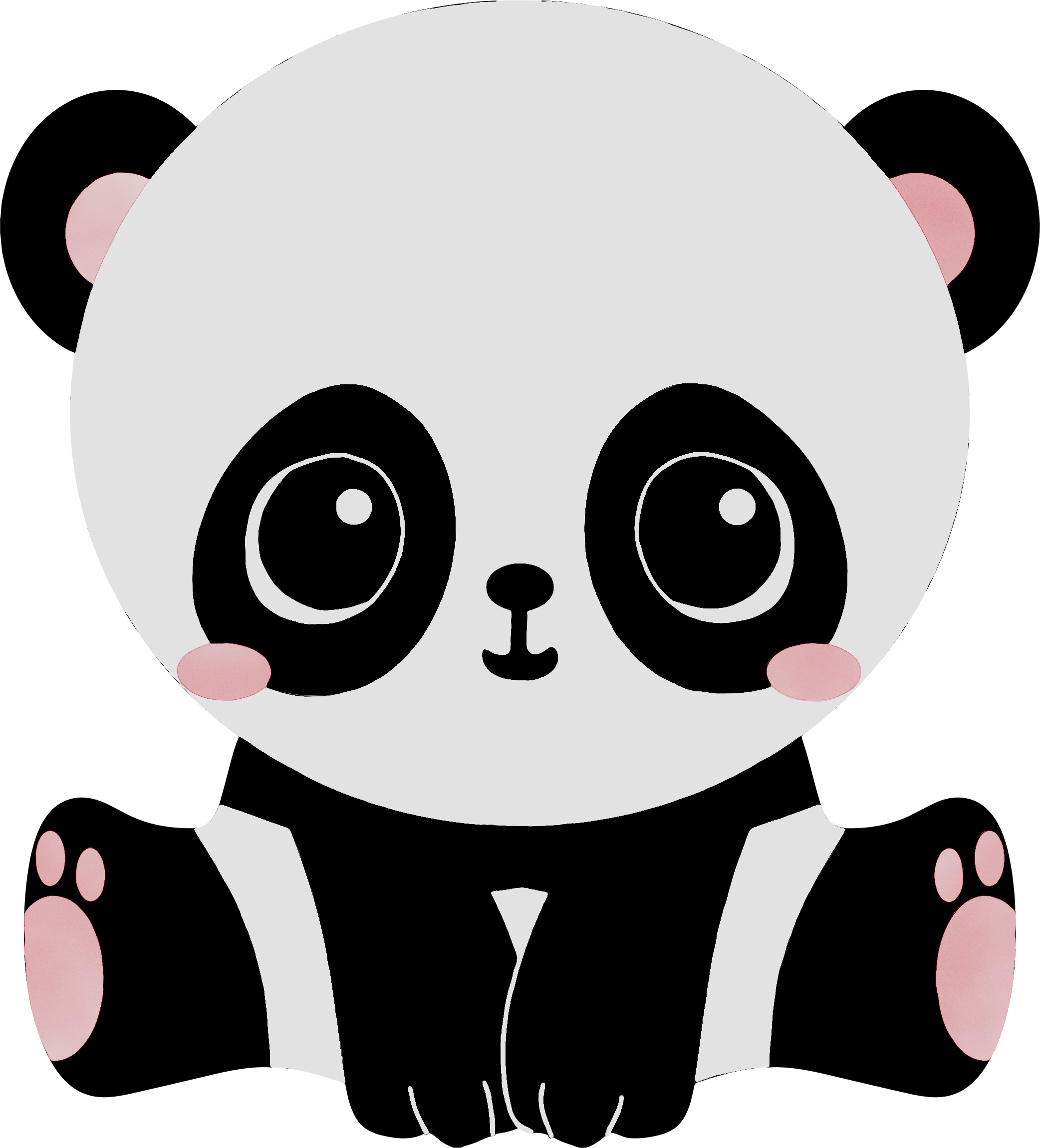 Giant panda Cuteness Bear Clip art Cartoon