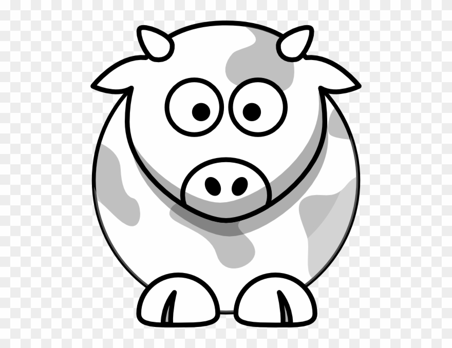 Cow Outline Clip Art At Clipart Library