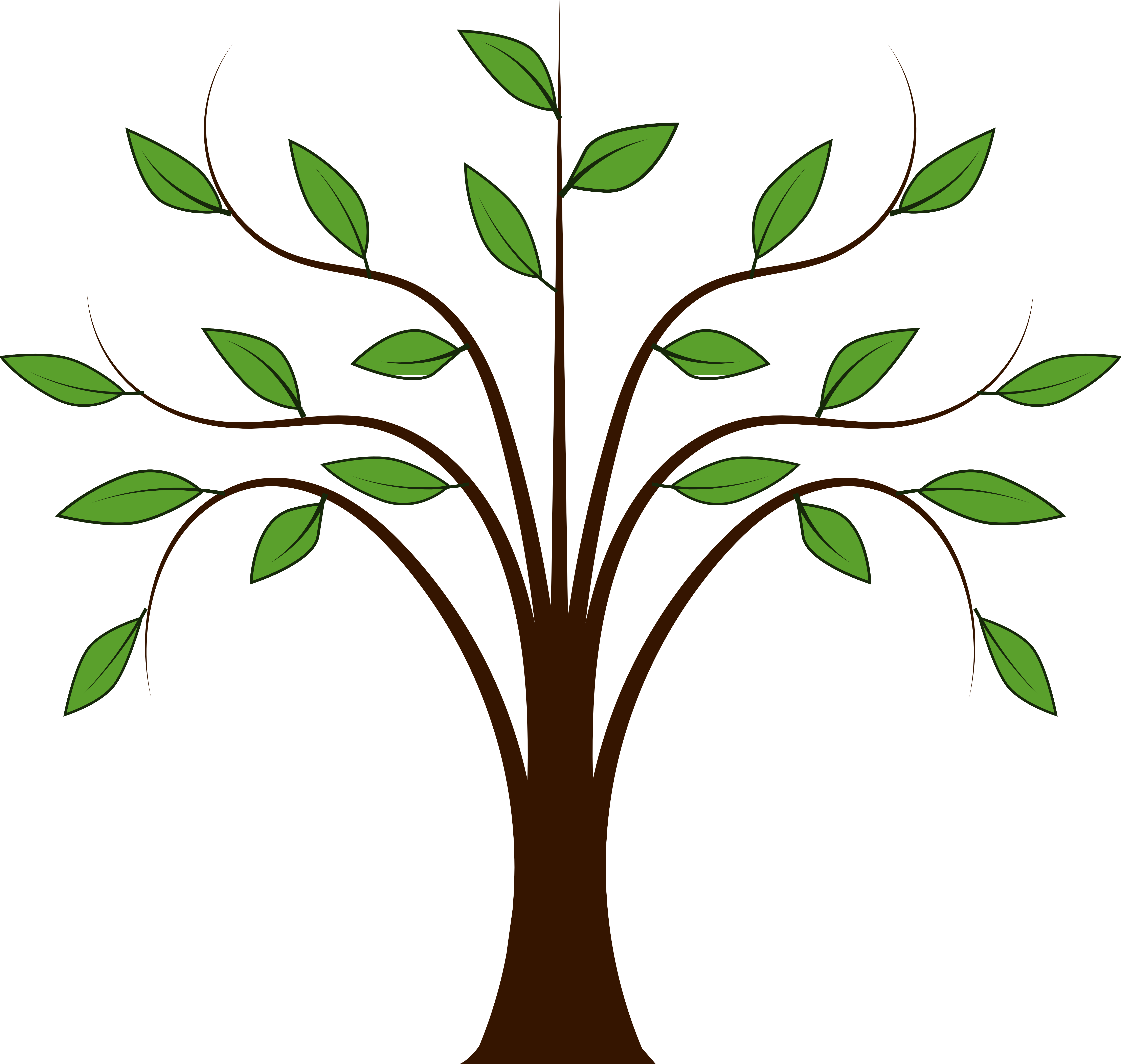 Trees family tree clipart free clipart images
