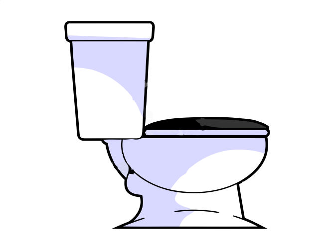 Free toilet cartoon.
