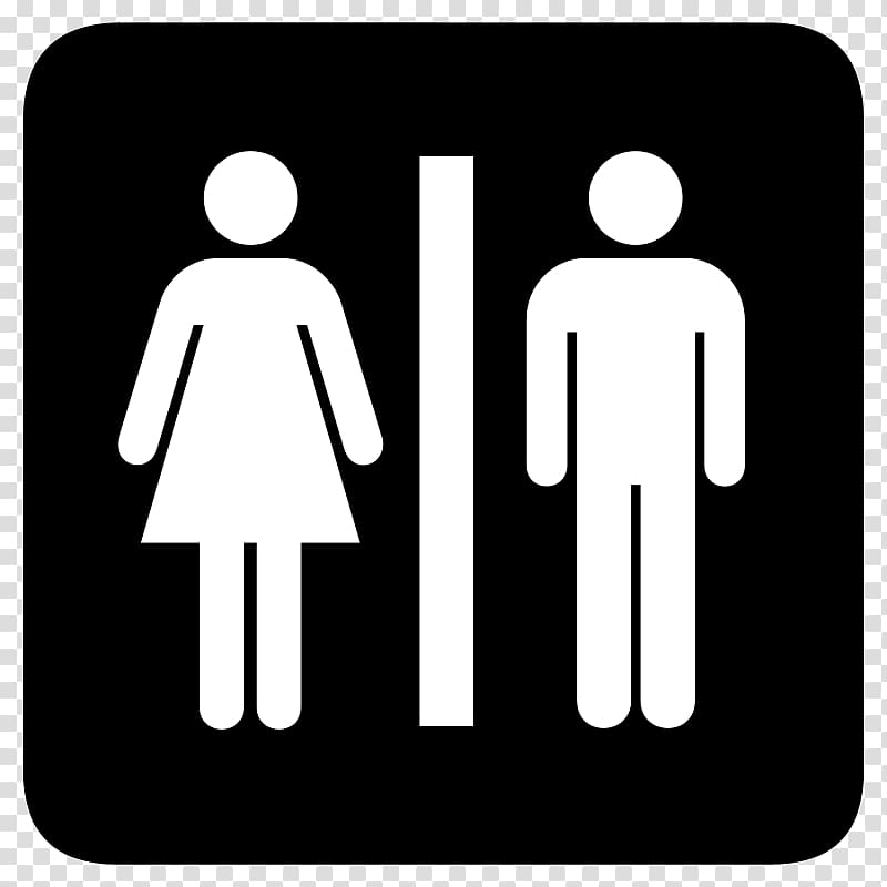 Public toilet icon.