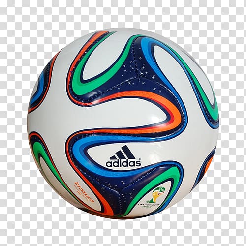 Multicolored adidas soccer.