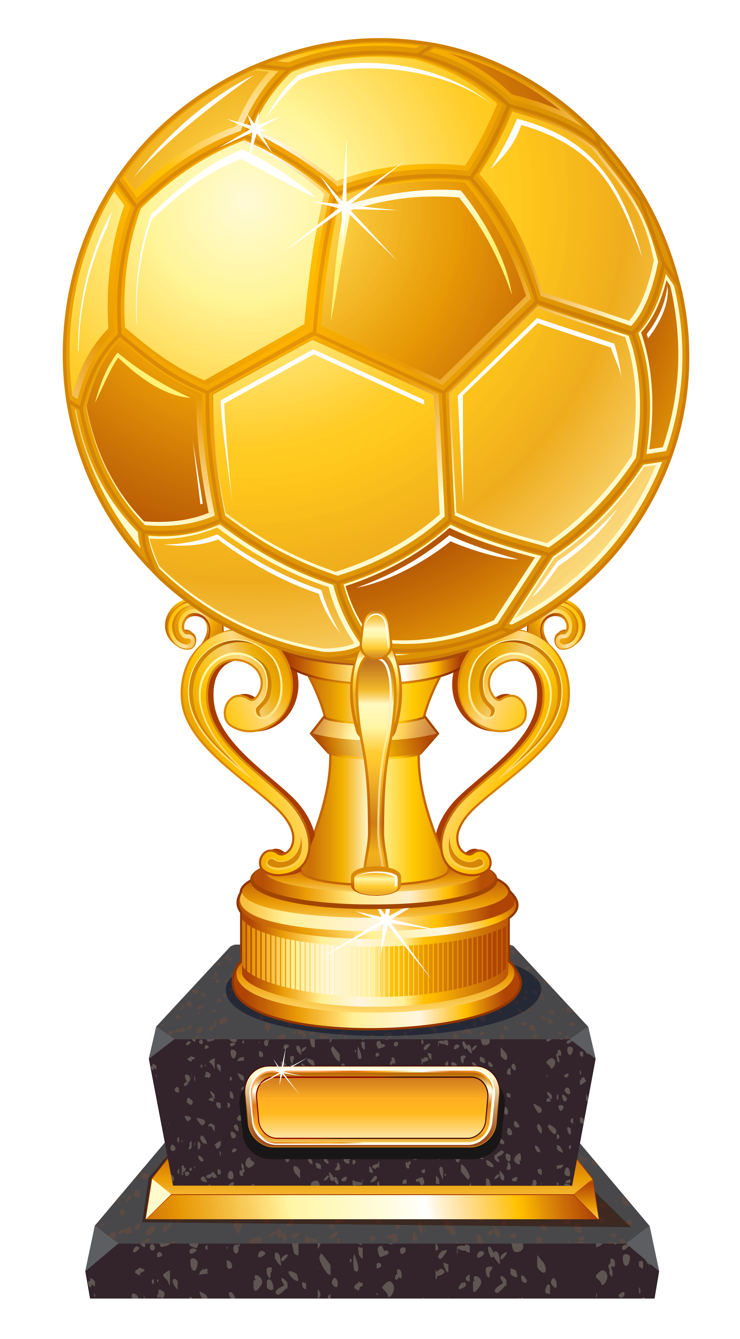 Download Trophy Football Award Gold Transparent Free
