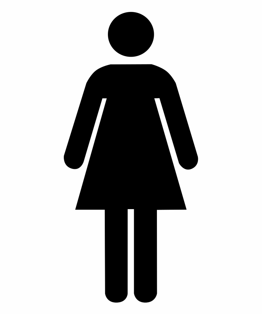 File Toilet Women Svg Female Bathroom Symbol Png