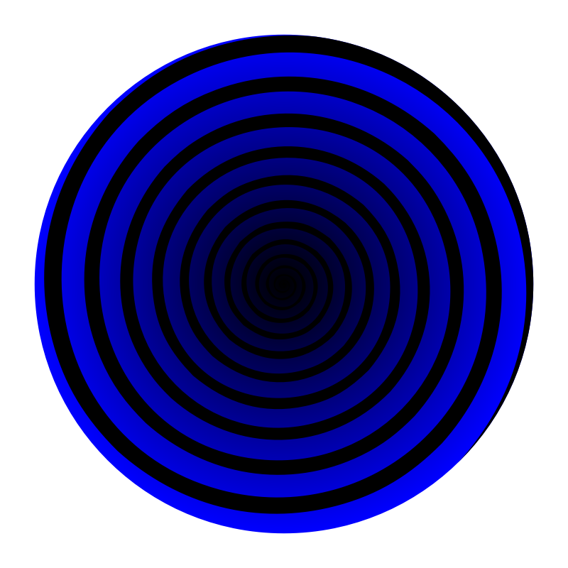 Clipart blue spiral.