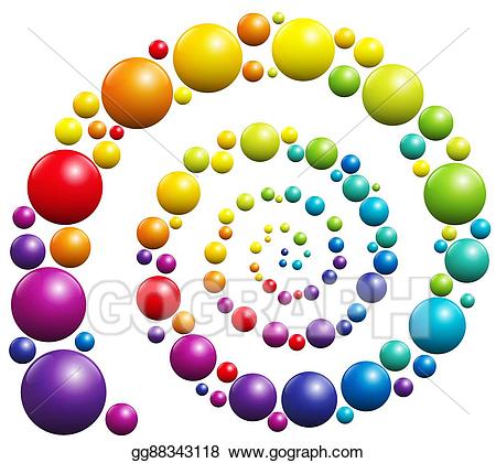 clipart-spiral colorful