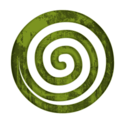 clipart-spiral green