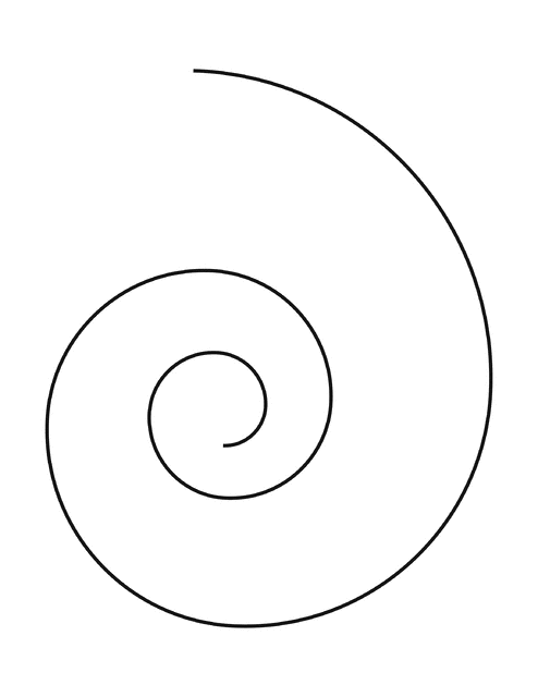 Free spiral cliparts.