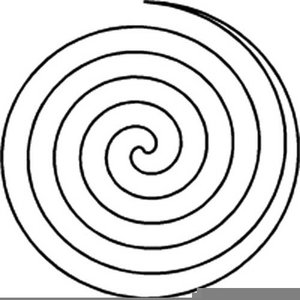 Perfect spiral clipart.