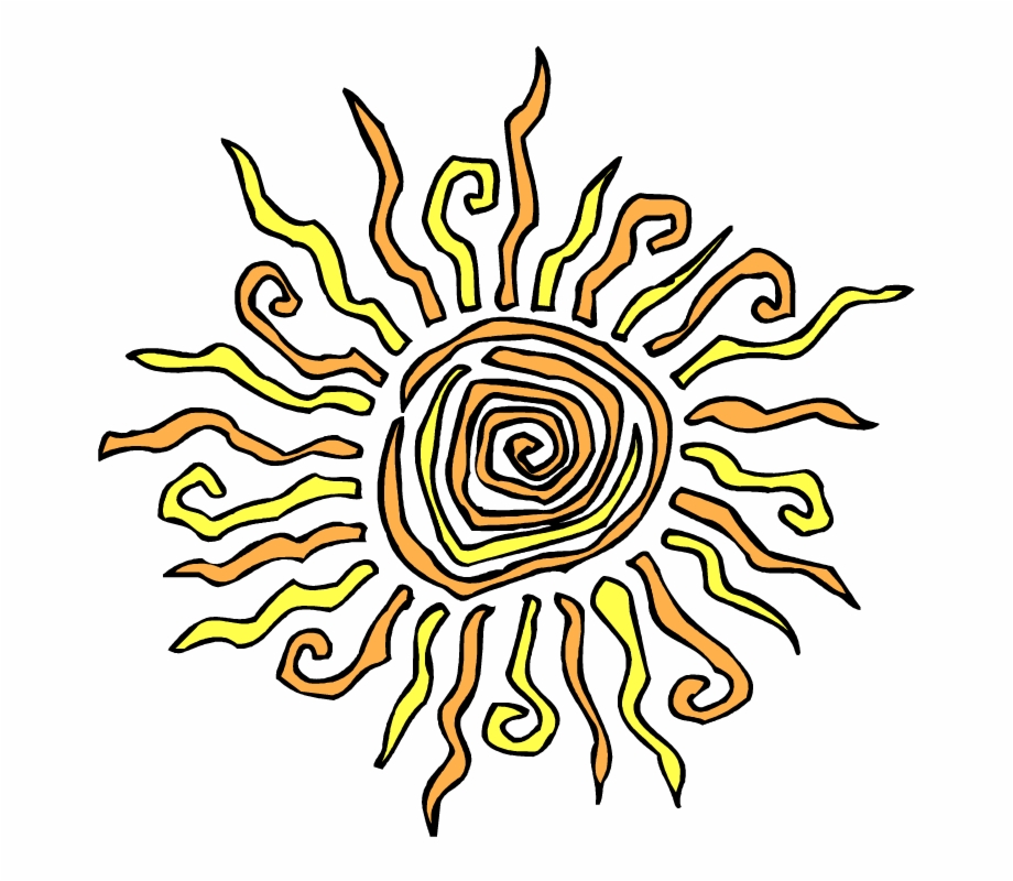 Spiral Sun Png