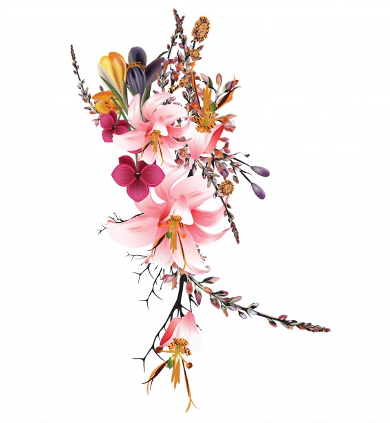 Kwiaty Malarstwo Clipart Darmowe zdj