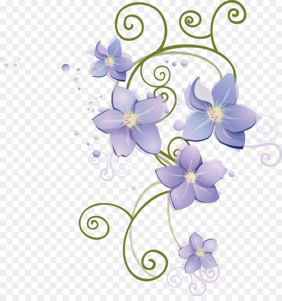 Flower Line Art png download