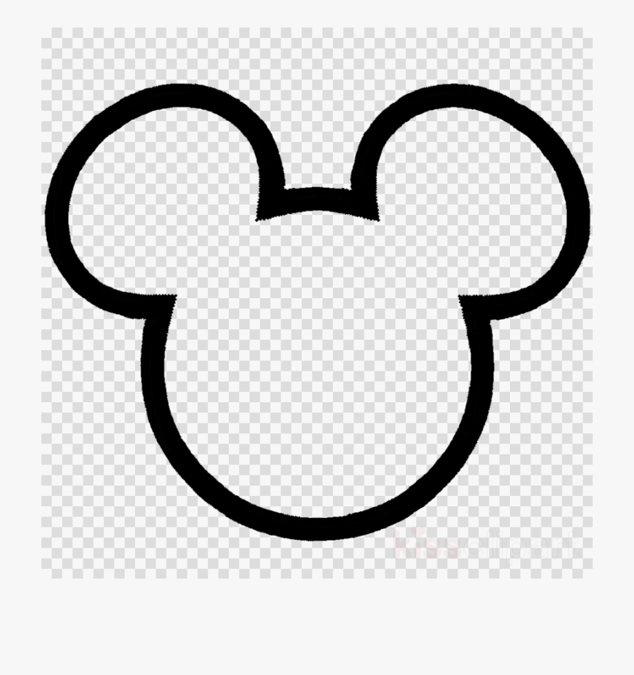 Mickey Mouse Clipart Outline