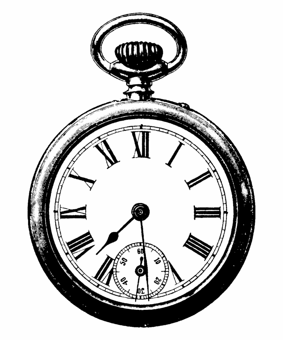 Vintage Clock Png Clipart