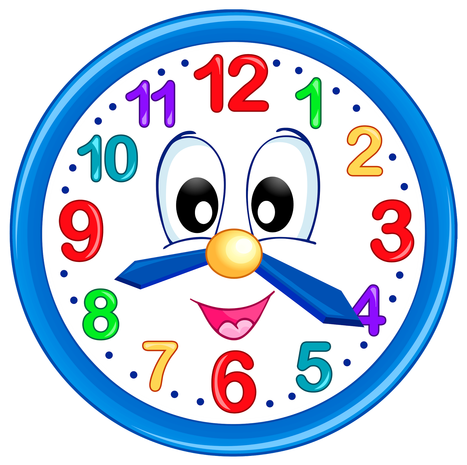 Clock clipart time.