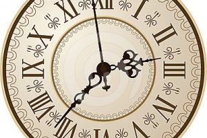 Old clock clipart.
