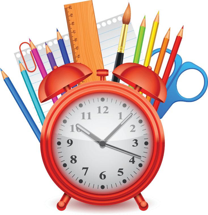 Time school clipart.