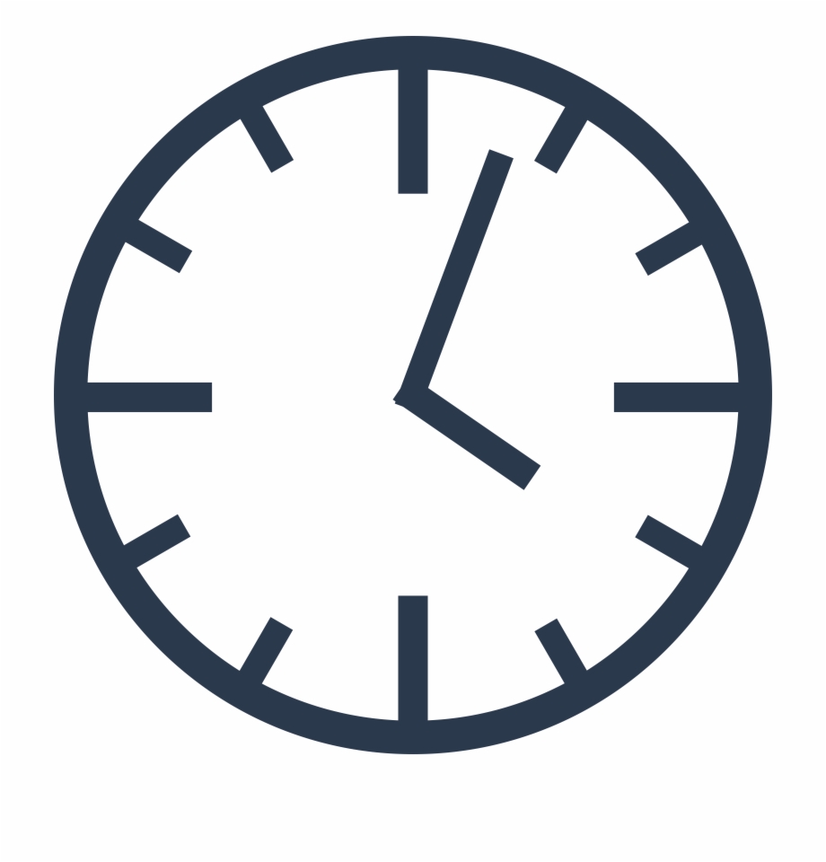 Clipart simple clock.