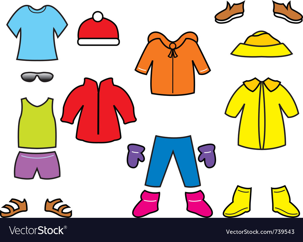 Cartoon Pictures Of Clothes Free Download Clip Art