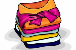 Pile of clothes clipart