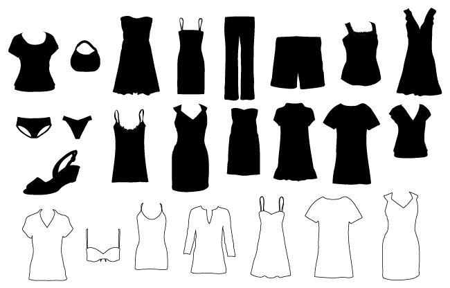 clothes clipart womens