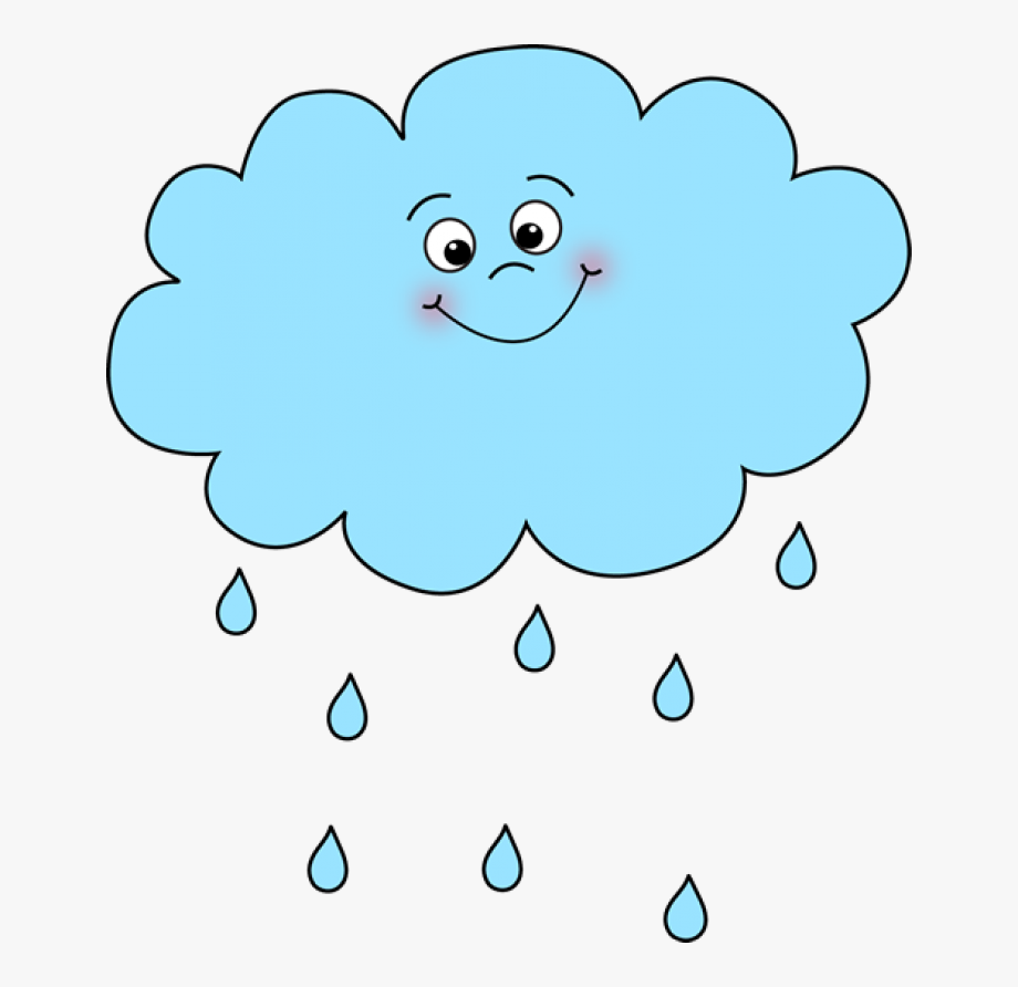 Happy rain cloud.