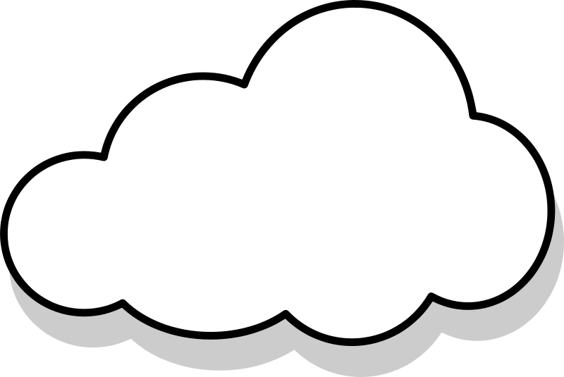 Gray Cloud Clipart
