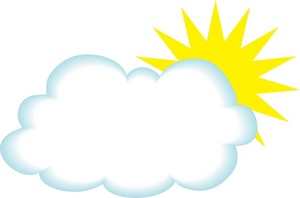 Sun Cloud Clipart