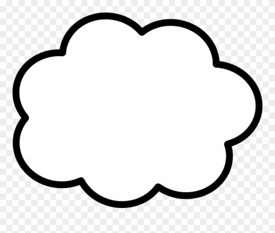 Free Png Download Thinking Cloud Png Png Images Background