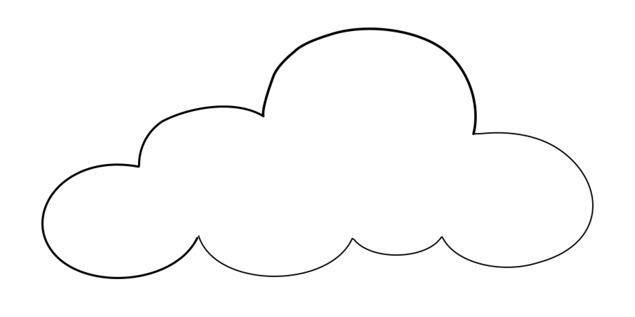 Cloud outline png.