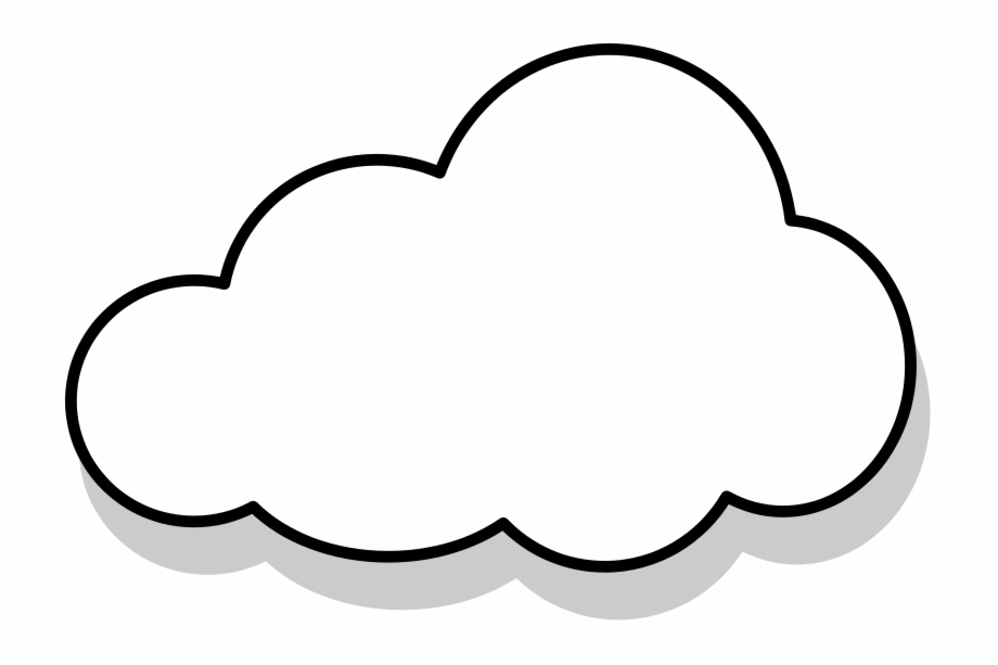 cloud clipart vector