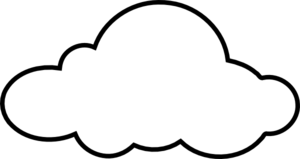 Clouds Clipart Black And White