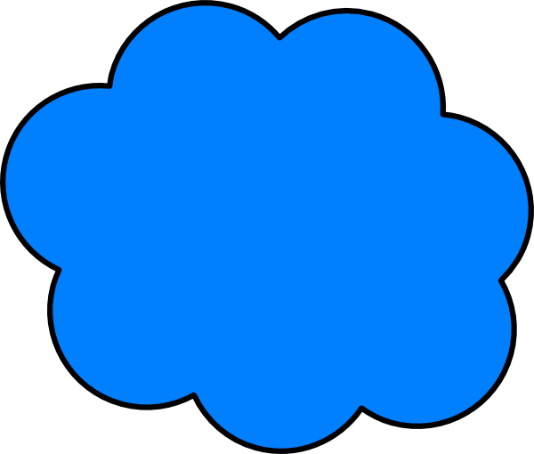 Best Blue Cloud Clipart