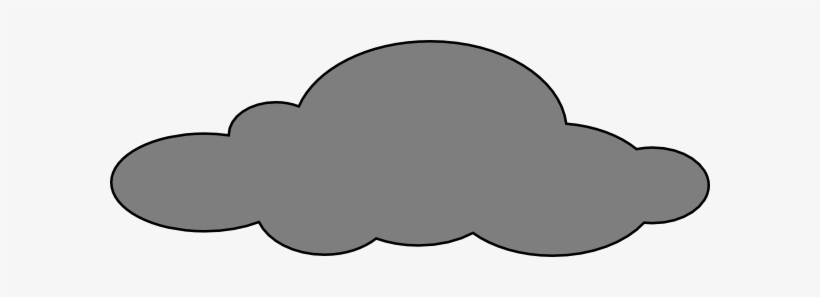 Grey Cloud Clip Art