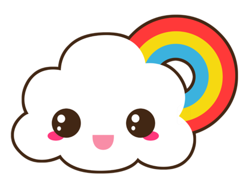 clouds clipart happy