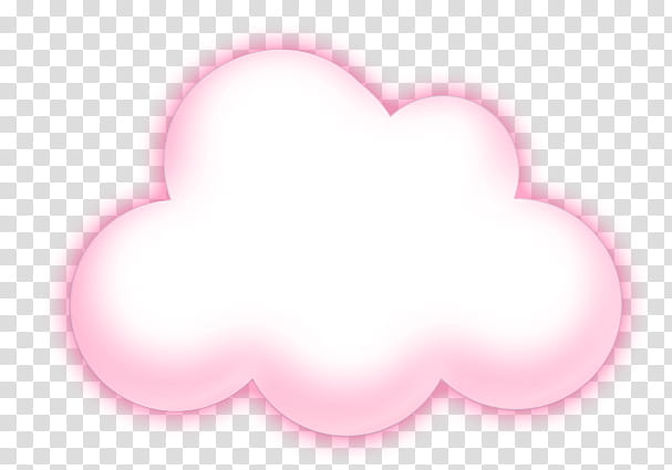 Color Clouds, pink cloud illustration transparent background