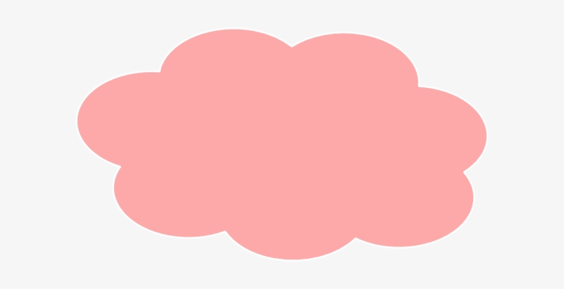 Clouds clipart pink.