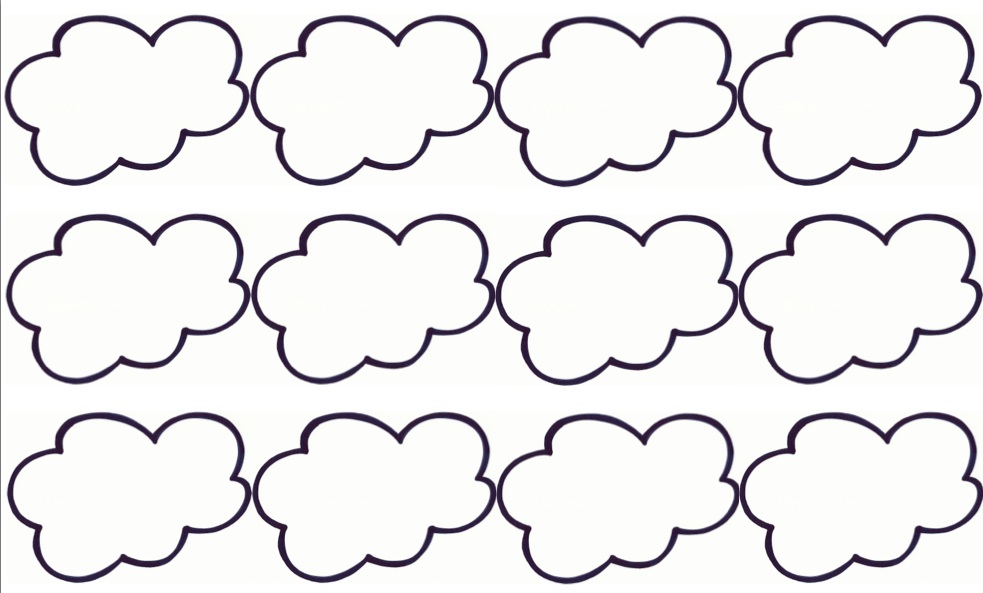 Free Printable Cloud Template, Download Free Clip Art, Free