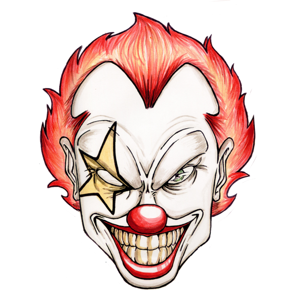 Free Evil Clown Png, Download Free Clip Art, Free Clip Art
