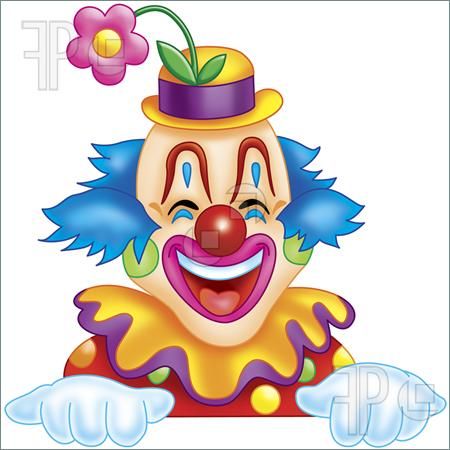 Happy Clown Clip Art