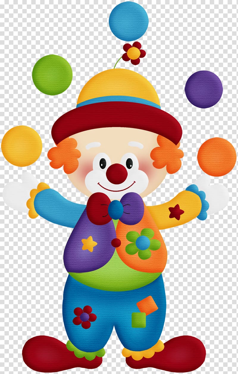 clown clipart transparent
