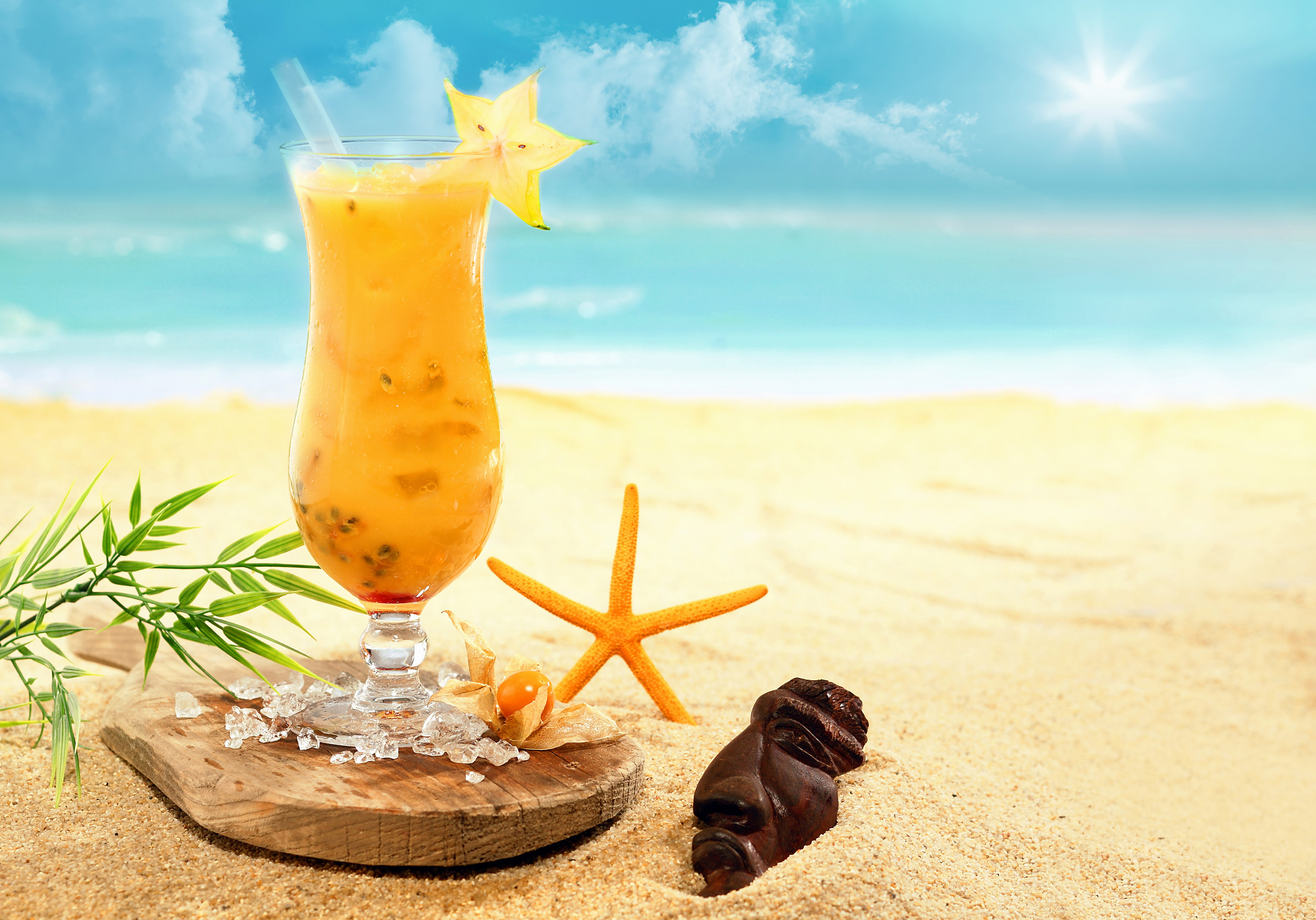 Beach Cocktail Background